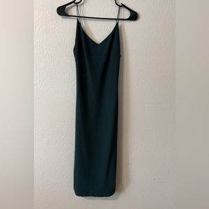 solid tight mermaid dress. worn once. size S